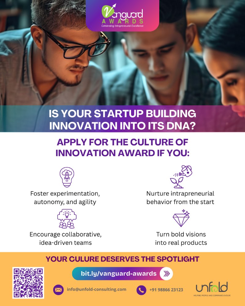 Image showcasing The Culture of Innovation Award | Intrapreneurship Knowledge Hub