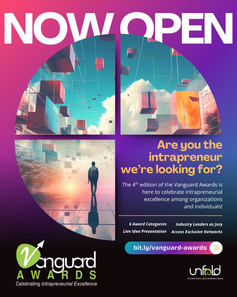 The 4th Vanguard Awards Are Open | Intrapreneurship Knowledge Hub