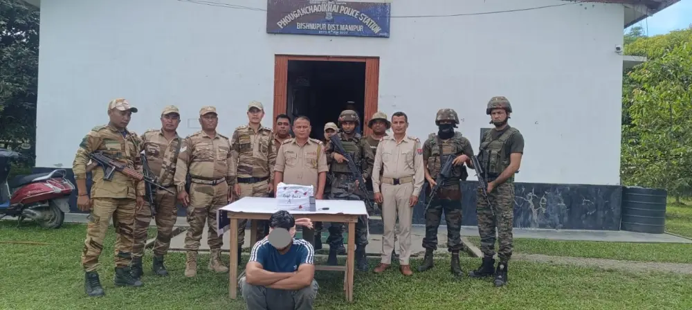Manipur Police arrest KCP (PWG) cadre involved in extortion; Three ...
