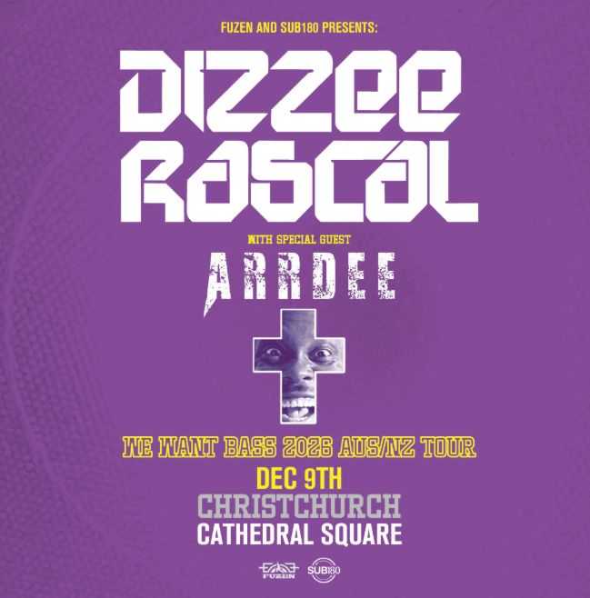 Dizzee Rascal Today Dizzee Rascal Announces Christchurch Show | Scoop News