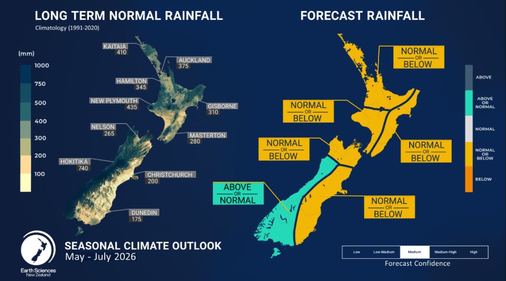 Auckland.Scoop » Earth Sciences New Zealand Seasonal Climate Outlook ...