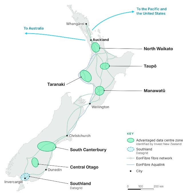 EonFibre Launches New High-Speed Network for New Zealand Data Centres